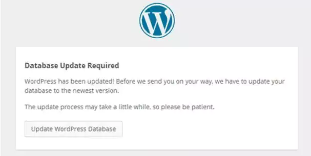 database-update-required